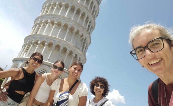 Pisa All inclusive guided tour - Alessia and our guests at the end of the tour