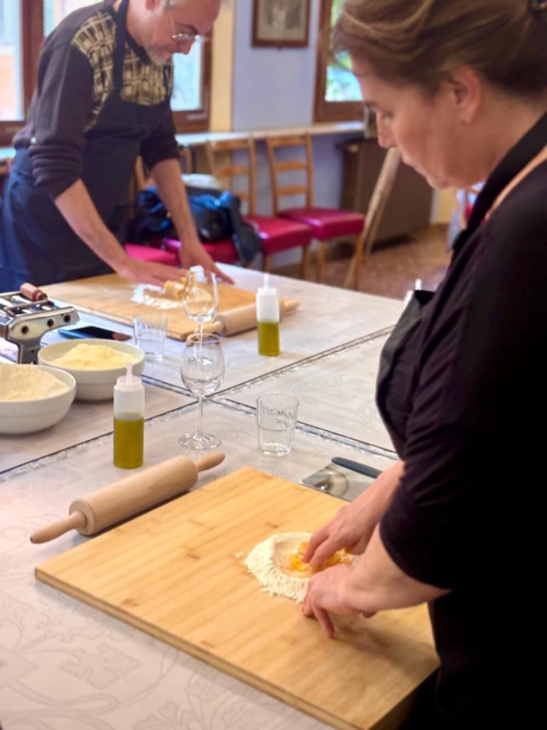 Authentic cooking experience Pisa small group Tuscan class